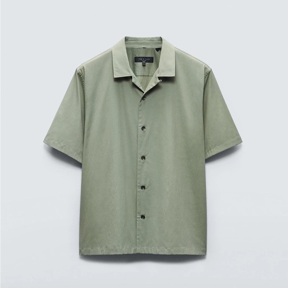 NWT Rag & Bone Avery Viscose Shirt Relaxed Fit Button Down - Picture 12 of 12